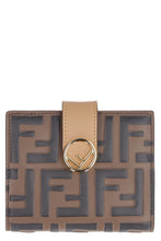 Load image into Gallery viewer, All over logo leather wallet
