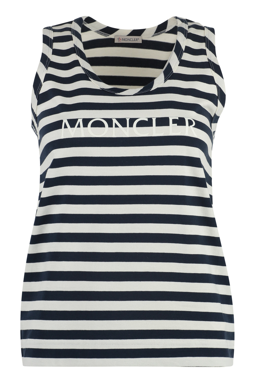 Logo cotton tank top
