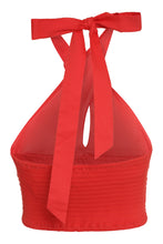 Load image into Gallery viewer, Smocked Kai cotton crop top
