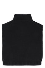 Load image into Gallery viewer, Wool knit zip bib
