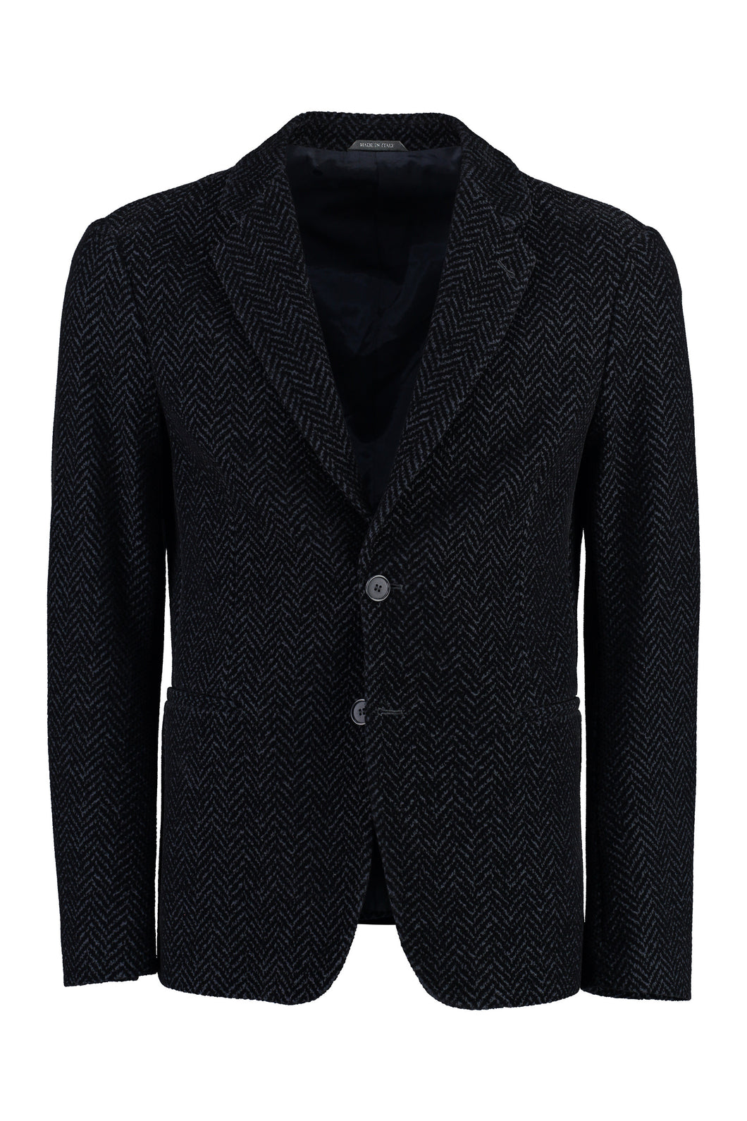 Single-breasted two-button blazer