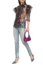 Load image into Gallery viewer, Printed tulle shirt
