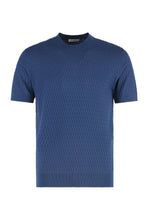 Load image into Gallery viewer, Cotton short sleeve sweater
