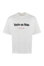 Load image into Gallery viewer, Cotton crew-neck T-shirt
