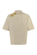 Load image into Gallery viewer, Trip short sleeve cotton blend shirt

