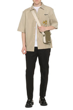 Load image into Gallery viewer, Trip short sleeve cotton blend shirt
