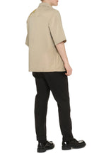 Load image into Gallery viewer, Trip short sleeve cotton blend shirt

