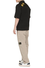 Load image into Gallery viewer, Trip short sleeve cotton blend shirt

