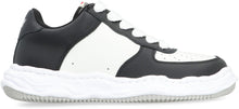 Load image into Gallery viewer, Wayne leather low-top sneakers
