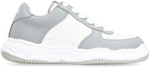 Load image into Gallery viewer, Wayne leather low-top sneakers
