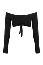 Load image into Gallery viewer, Ribbed knit crop top
