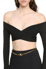 Load image into Gallery viewer, Ribbed knit crop top
