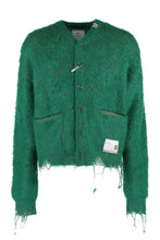 Load image into Gallery viewer, Oversize mohair wool cardigan
