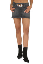 Load image into Gallery viewer, De-Ron denim mini skirt
