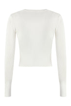 Load image into Gallery viewer, M-Valary logo print long sleeve top
