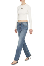 Load image into Gallery viewer, M-Valary logo print long sleeve top
