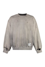 Load image into Gallery viewer, Cotton crew-neck sweatshirt
