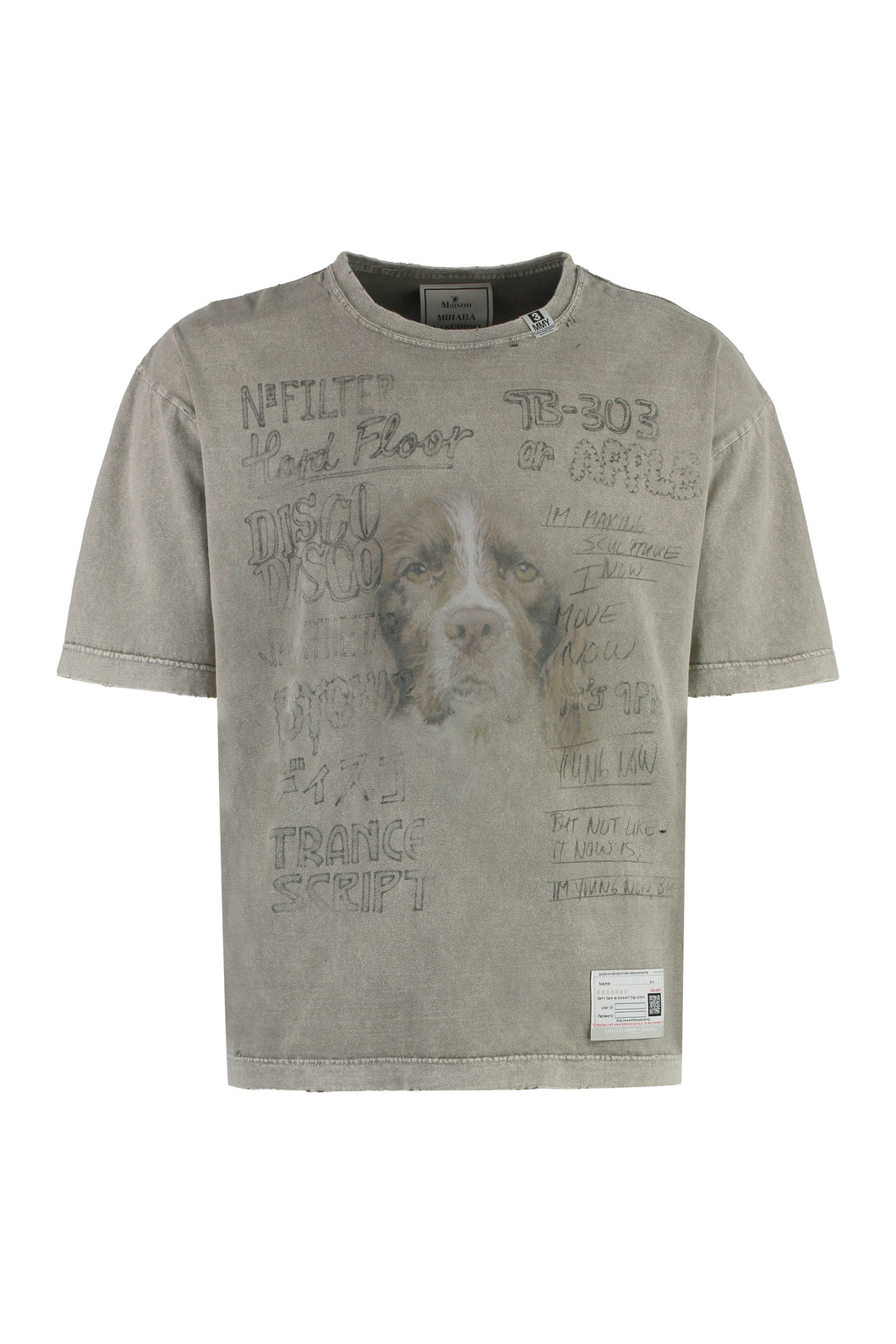 Printed cotton T-shirt