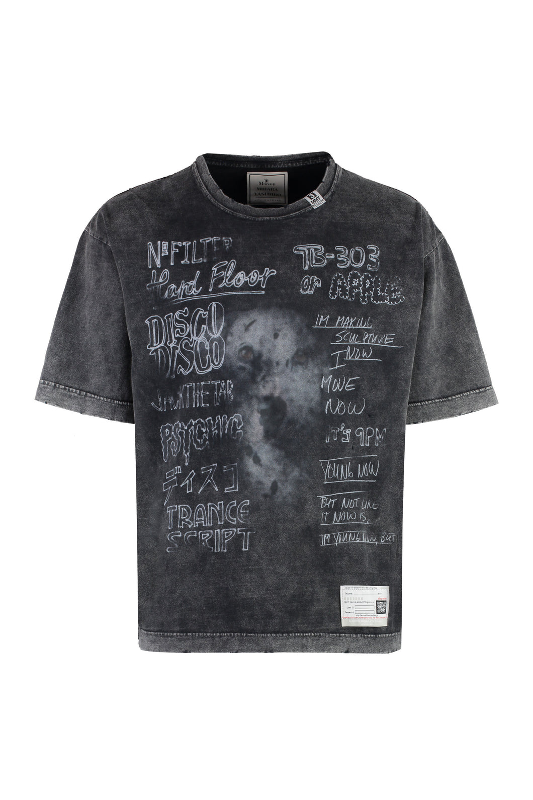 Printed cotton T-shirt