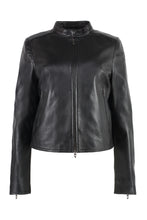 Load image into Gallery viewer, L-Ayla leather biker jacket
