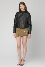 Load image into Gallery viewer, L-Ayla leather biker jacket
