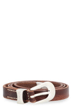 Load image into Gallery viewer, Calf leather belt with buckle
