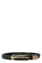 Load image into Gallery viewer, Leather belt with metal buckle
