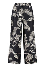Load image into Gallery viewer, Floral print wide-leg trousers
