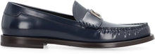 Load image into Gallery viewer, Logo detail leather loafers
