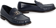 Load image into Gallery viewer, Logo detail leather loafers
