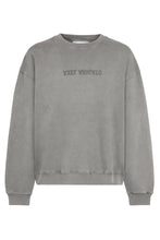 Load image into Gallery viewer, Distort oversize cotton sweatshirt
