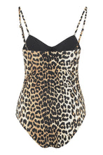 Load image into Gallery viewer, Leopard print one-piece swimsuit

