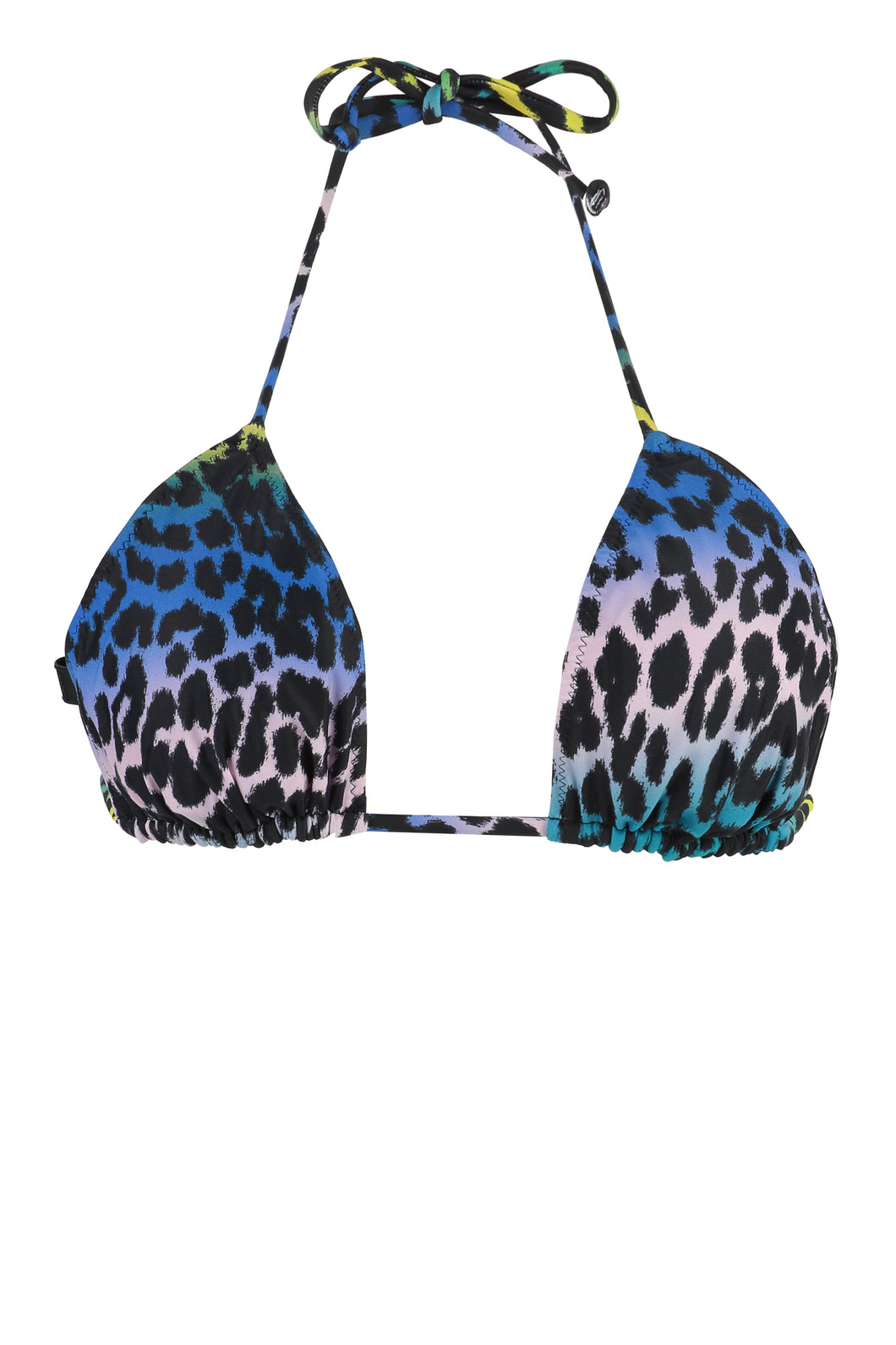 Printed bikini top