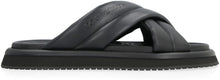 Load image into Gallery viewer, Eco-leather slides
