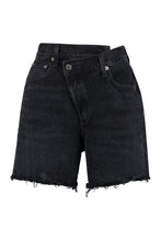 Load image into Gallery viewer, Criss Cross denim shorts

