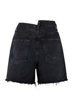 Load image into Gallery viewer, Criss Cross denim shorts
