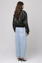 Load image into Gallery viewer, Balloon 5-pocket straight-leg jeans
