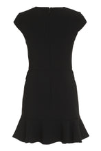 Load image into Gallery viewer, Ruffled crepe mini dress
