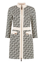 Load image into Gallery viewer, Printed crêpe dress
