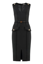 Load image into Gallery viewer, Midi dress with belt
