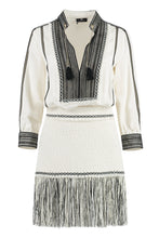 Load image into Gallery viewer, Fringed tweed dress
