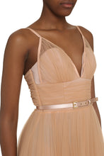 Load image into Gallery viewer, Red Carpet pleated tulle dress

