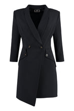 Load image into Gallery viewer, Double breasted blazer dress

