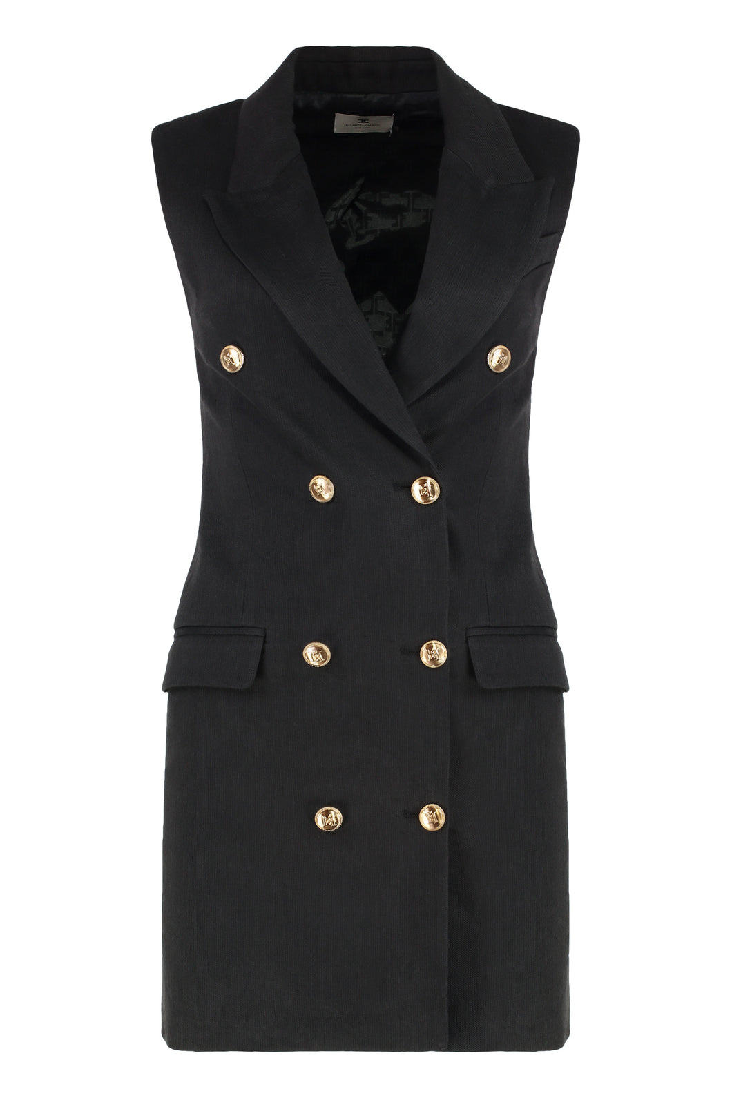 Wool-blend dress