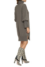 Load image into Gallery viewer, Knitted turtleneck dress
