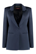 Load image into Gallery viewer, Abitata satin blazer
