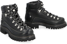 Load image into Gallery viewer, Canadian Lace-up leather ankle boots
