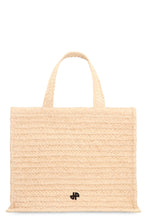 Load image into Gallery viewer, JP raffia tote bag

