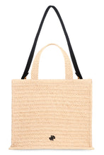 Load image into Gallery viewer, JP raffia tote bag
