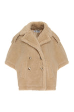 Load image into Gallery viewer, Adesso faux fur cape coat
